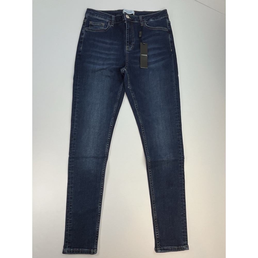 NEW Legend London Jeans Size 30x30 Skinny Fit Dark Wash Stretch Denim